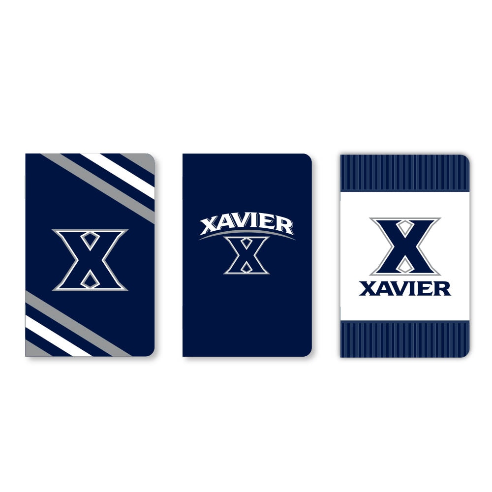 Set of 3 School Spirit Pocket Sized Mini Notebooks