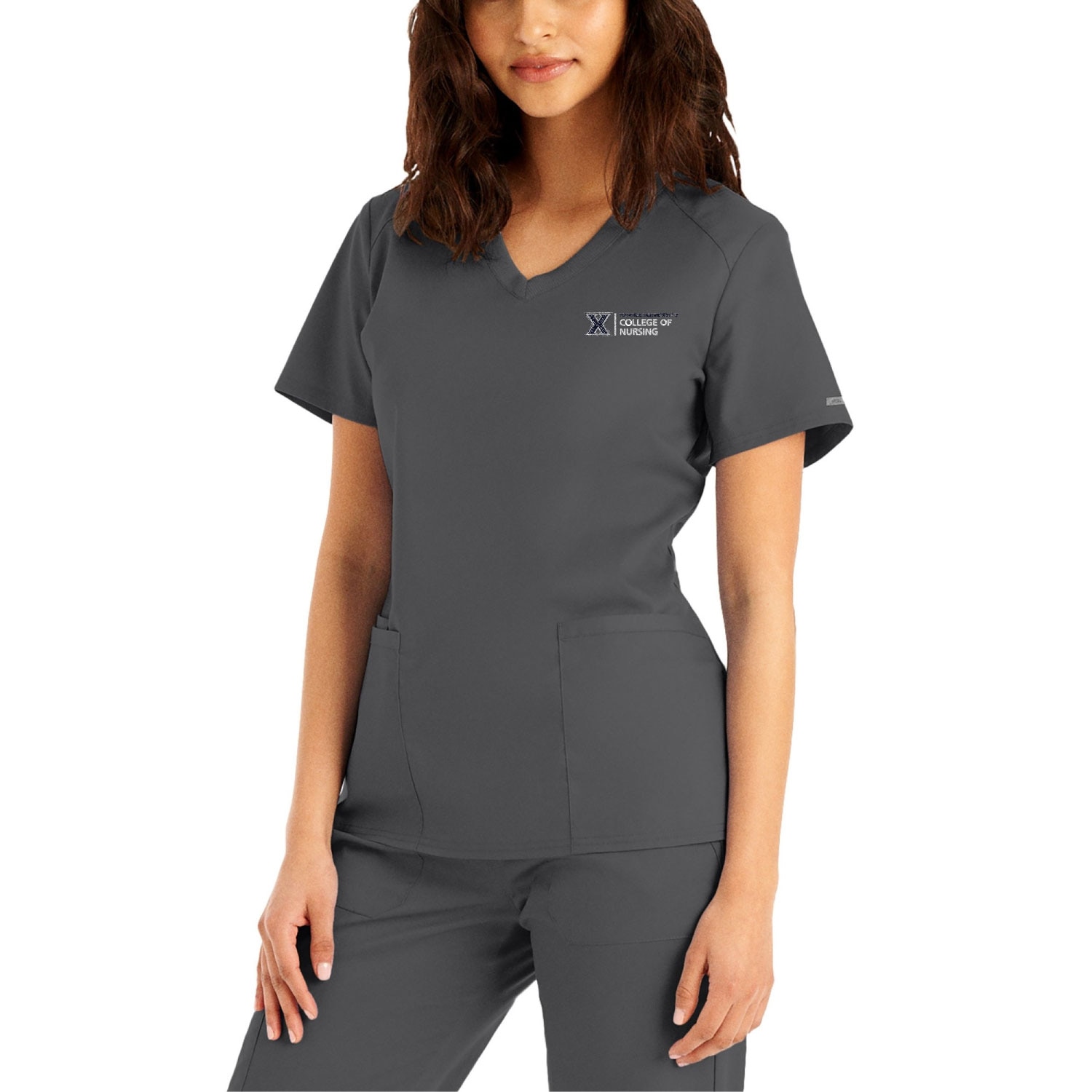 ProFlex Womens V-Neck  Scrub Top (LT105 Logoed)