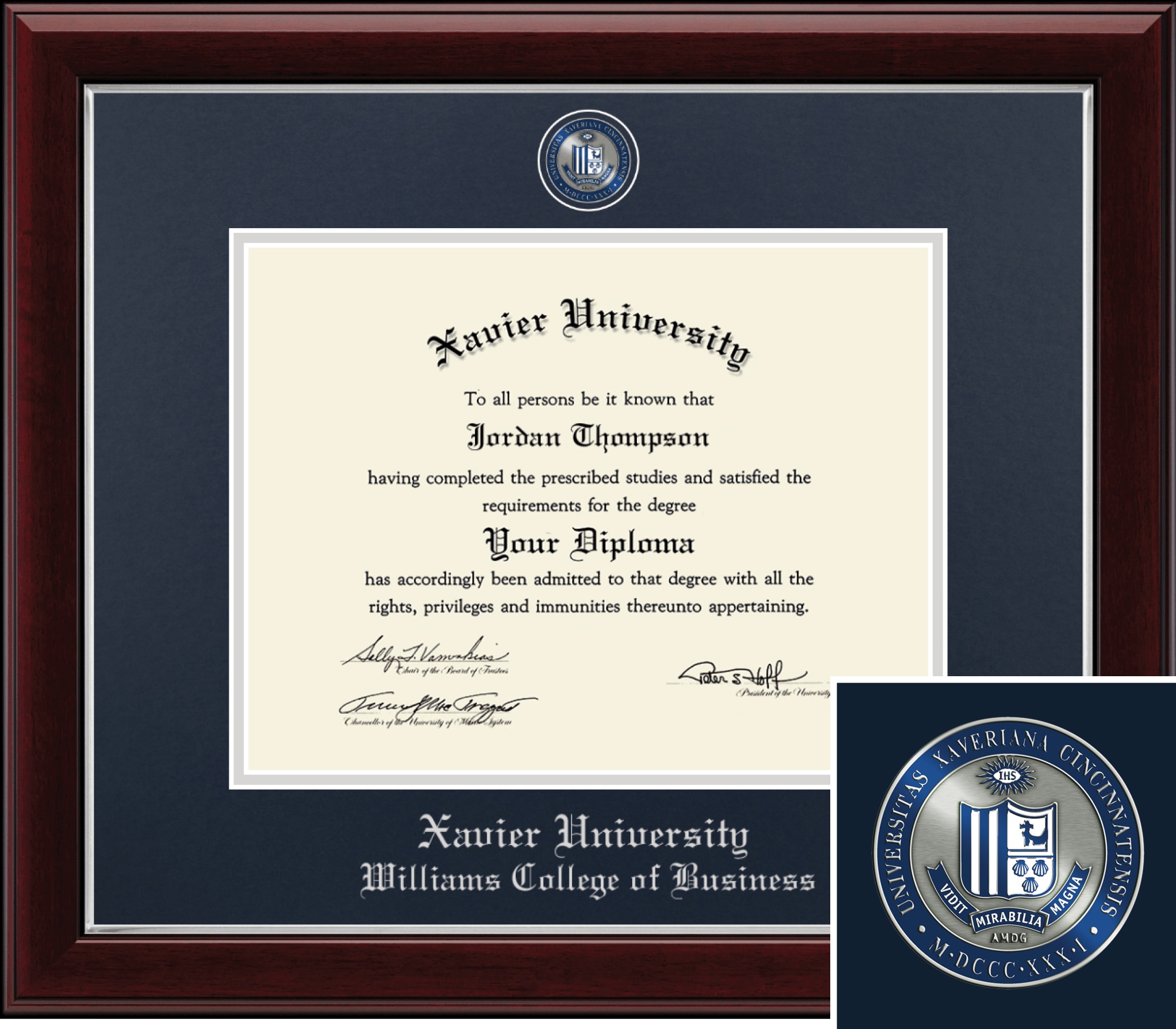 Church Hill Classics Masterpiece Business Diploma Frame