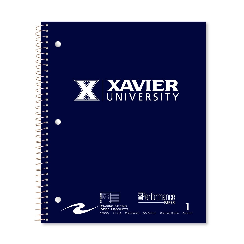 Roaring Premium 1 Subject Notebook, 8.5x11 College Ruled 20lb Paper, Pressboard Foil Cover