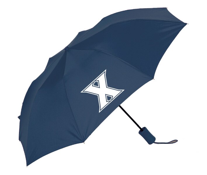 "The Victory" Solid Emblematic Umbrella Automatic Folding 42" Coverage