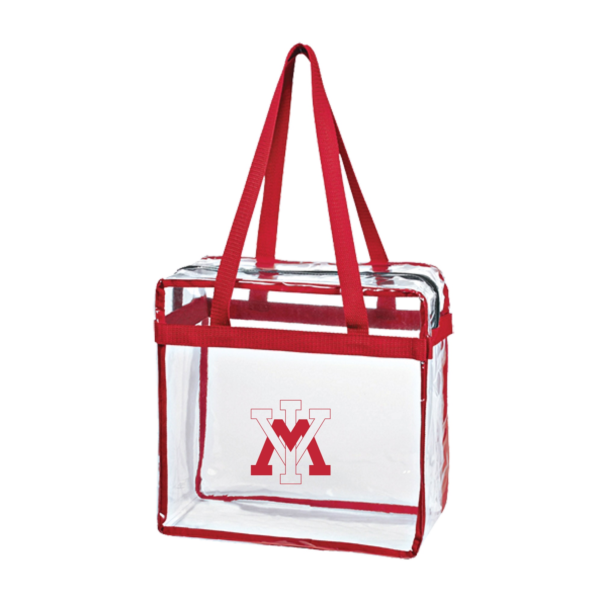 Virginia Military Institute Clear Stadium Zip Tote