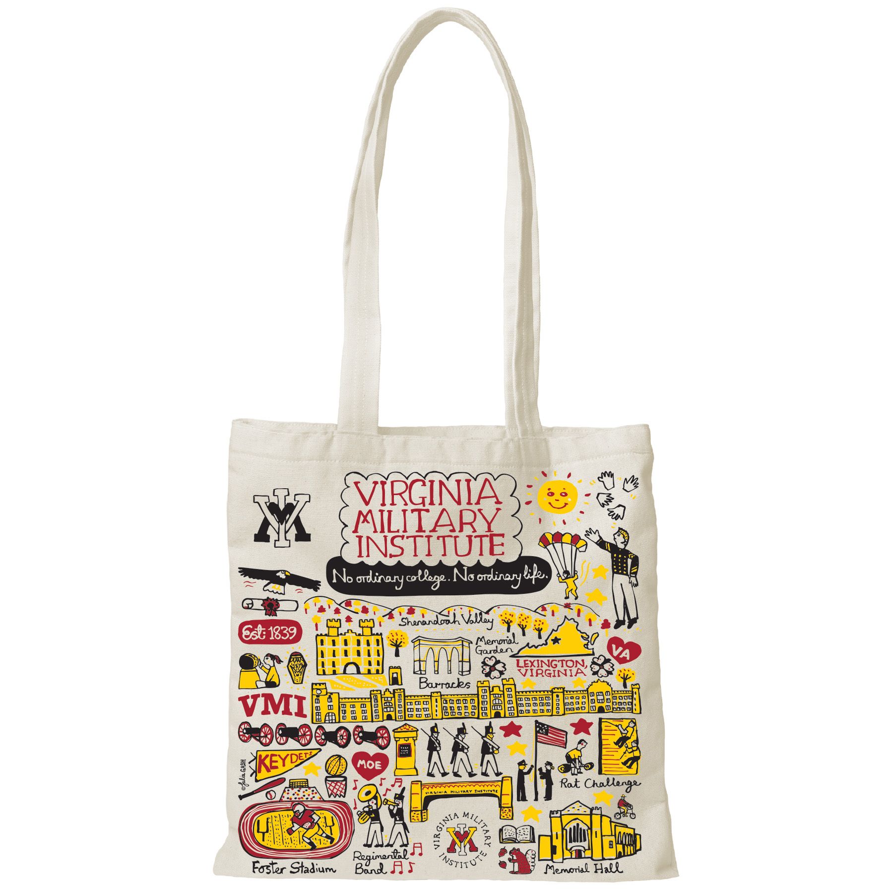 Virginia Military Institute Julia Gash Tote