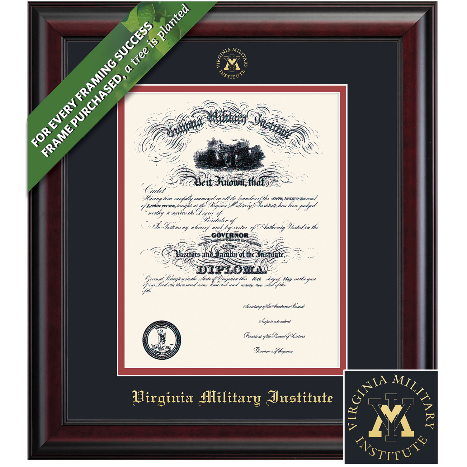 Framing Success 20 x 15.75 Classic Gold Embossed School Seal Bachelors Diploma Frame