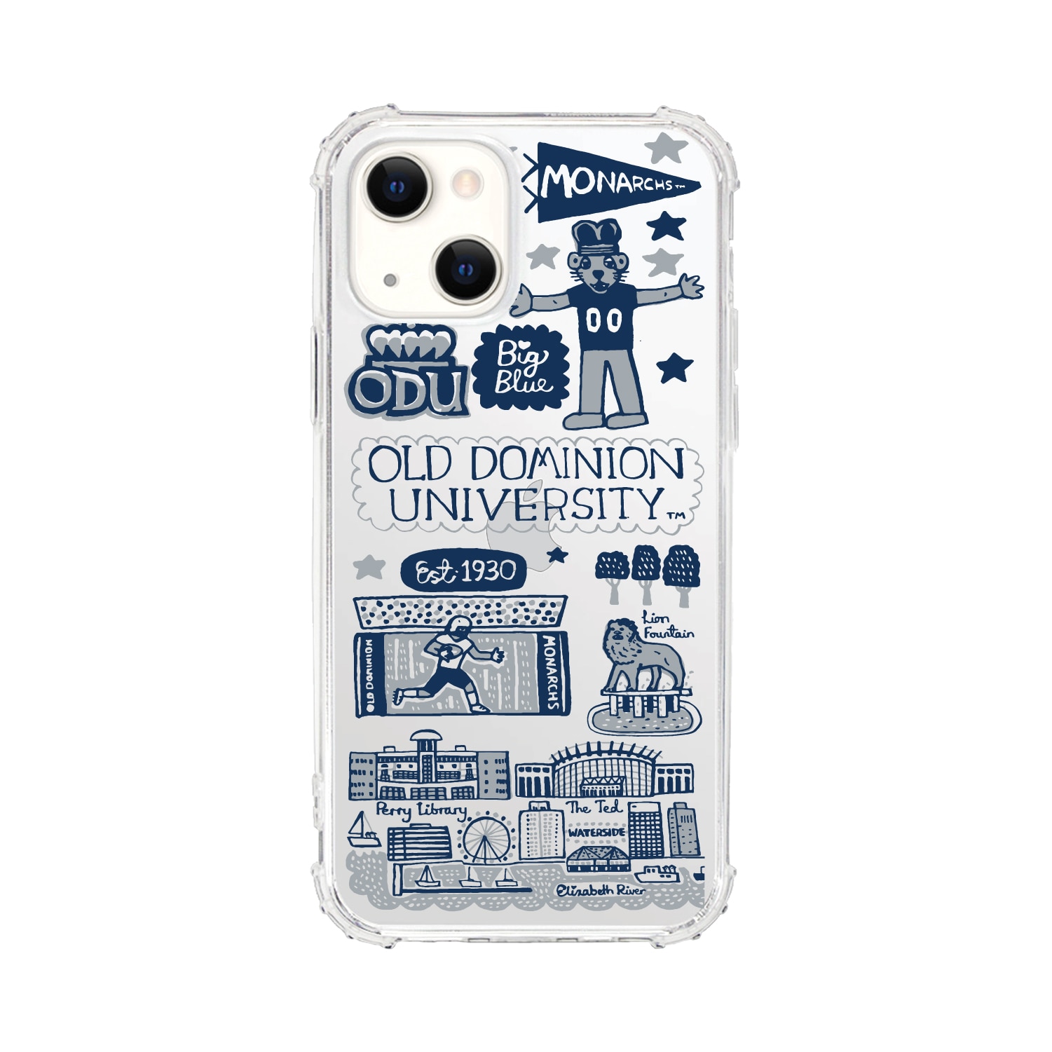 Phone Case Old Dominion University iPhone 14 Julia Gash
