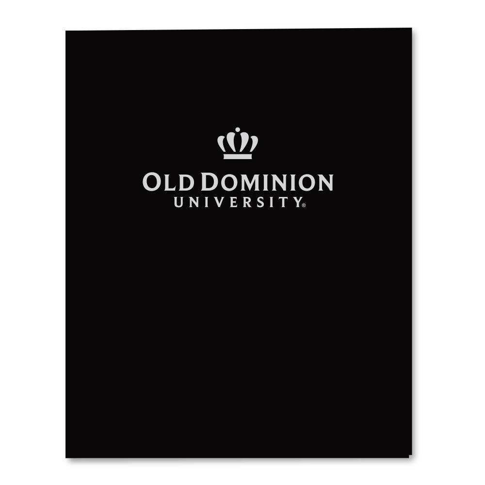 Roaring Twin Pocket Laminated Foil Portfolio 11 x 8.55