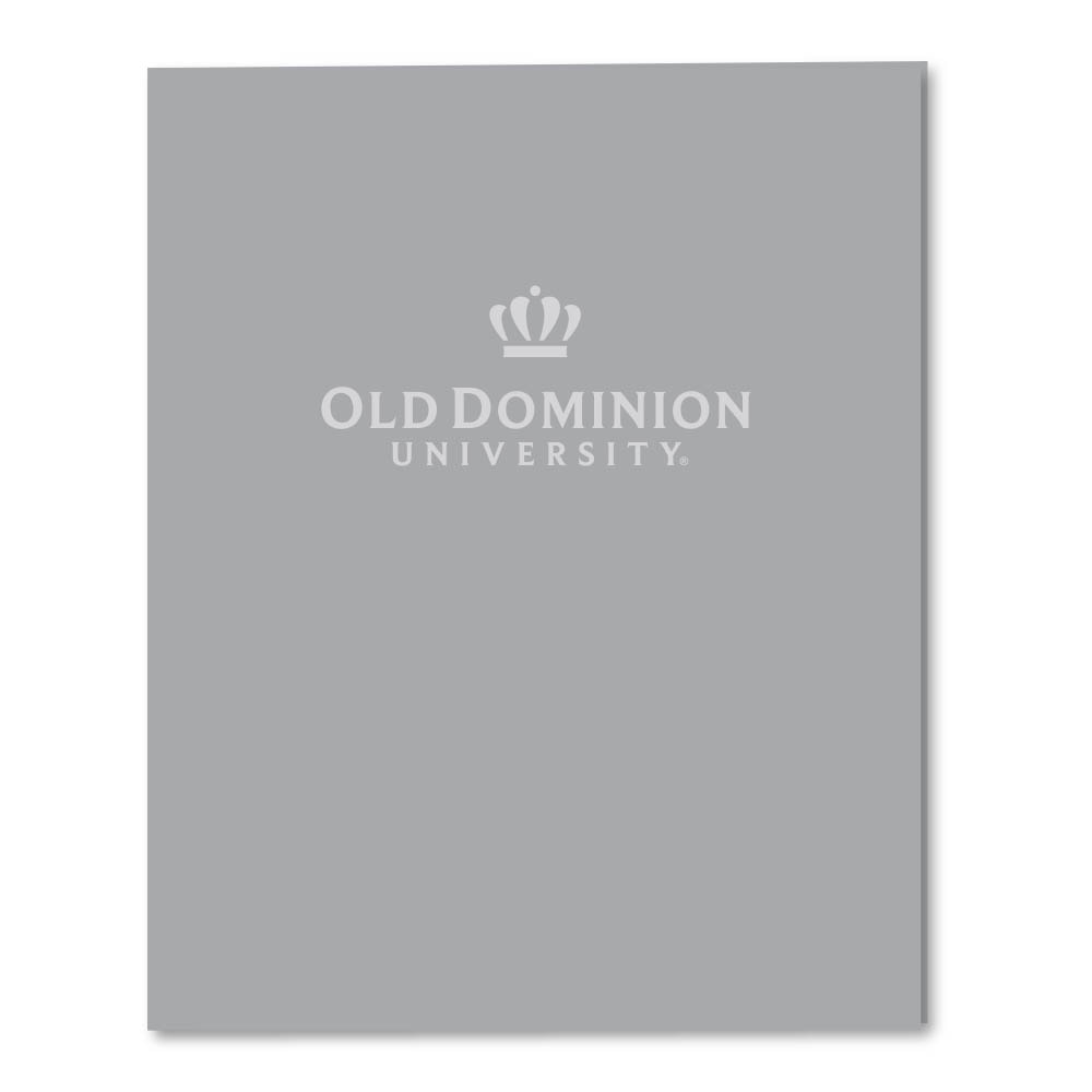 Roaring Twin Pocket Laminated Foil Portfolio 11 x 8.55