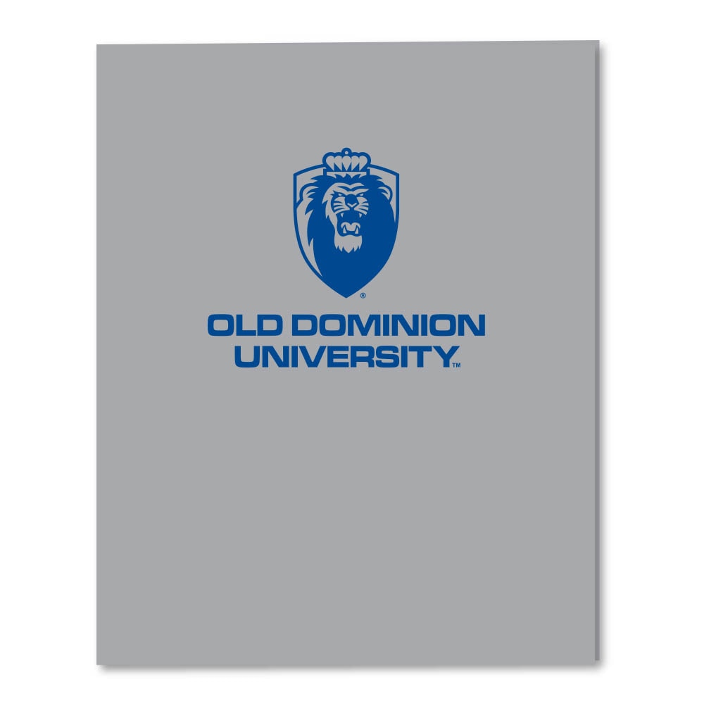 Roaring Twin Pocket Laminated Foil Portfolio 11 x 8.52