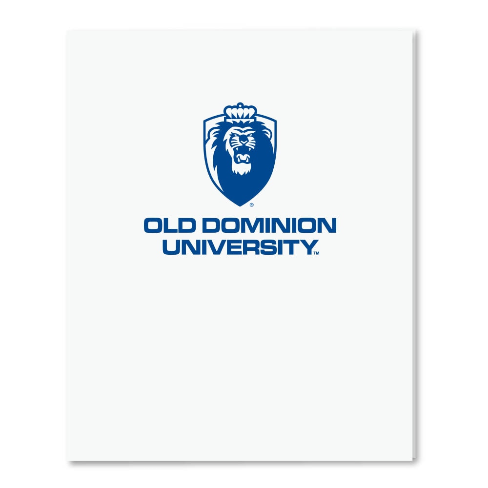 Roaring Twin Pocket Laminated Foil Portfolio 11 x 8.52