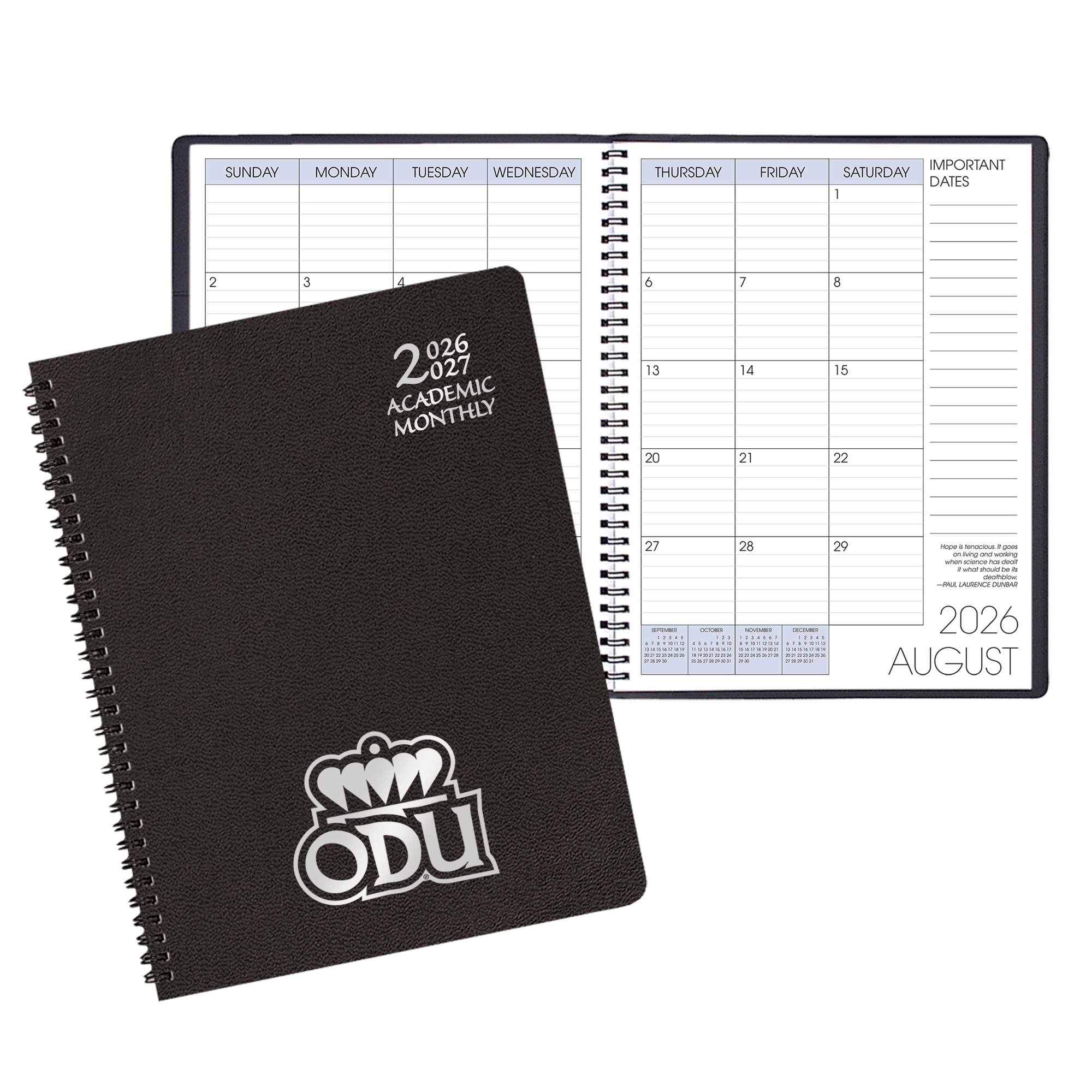 Payne '26-'27 Imprinted Academic Monthly Planner