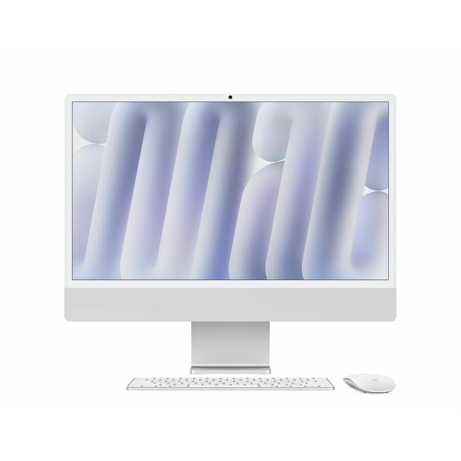 24-inch iMac with Retina 4.5K display Nano-texture glass: Apple M4 chip with 10 core CPU and 10 core GPU 256GB SSD 16GB - Silver
