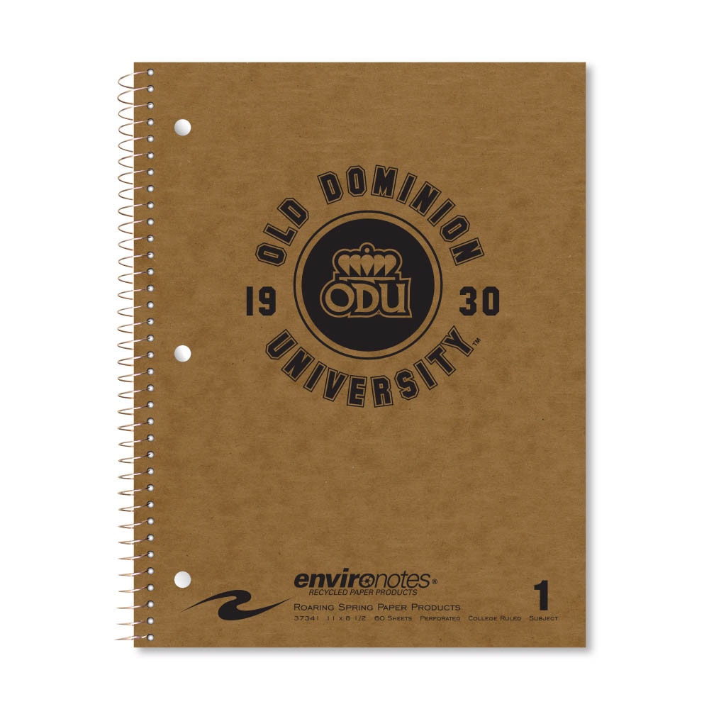 Premium 1 Subject Recycled Notebook, Classic
