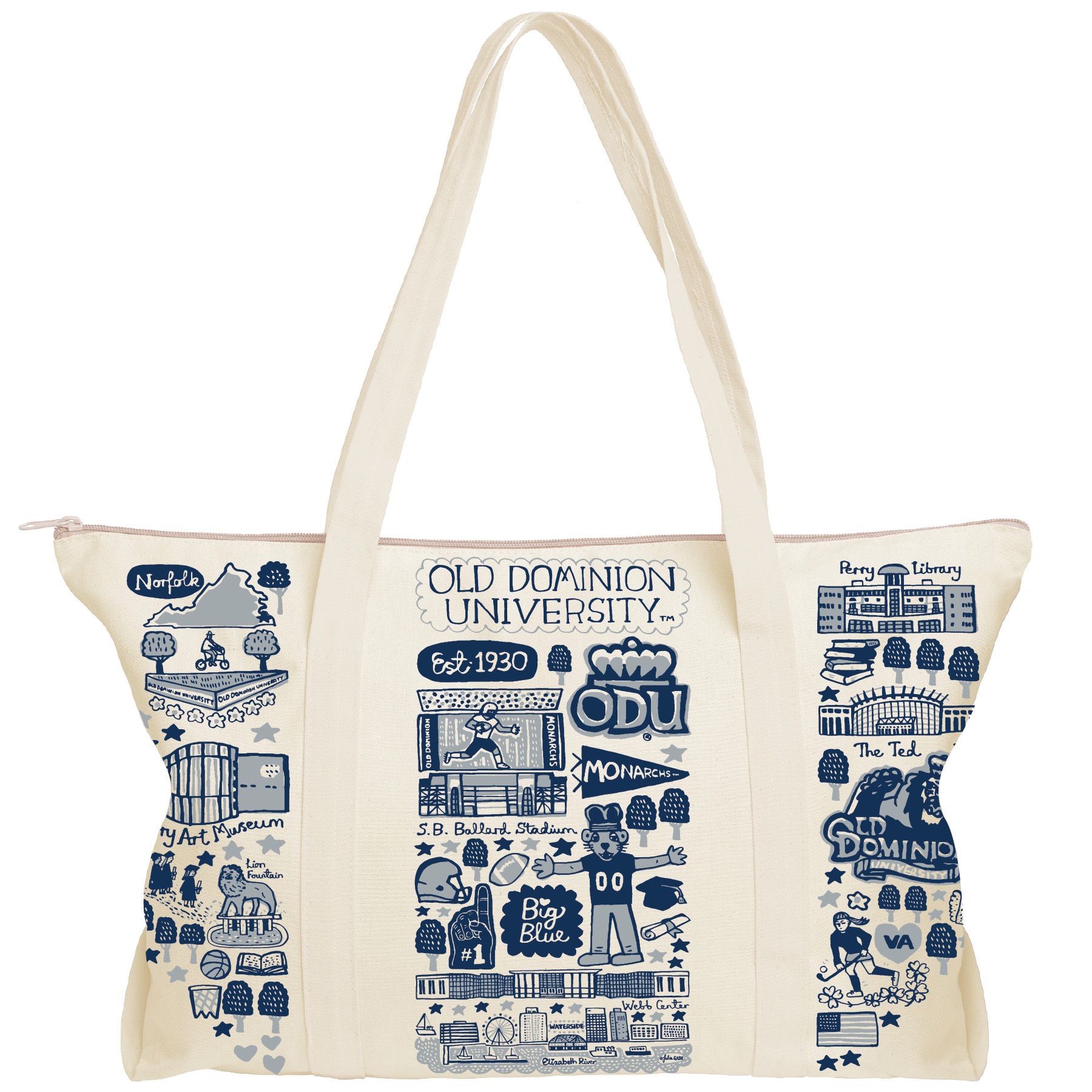 Old Dominion Monarchs Julia Gash Weekend Tote