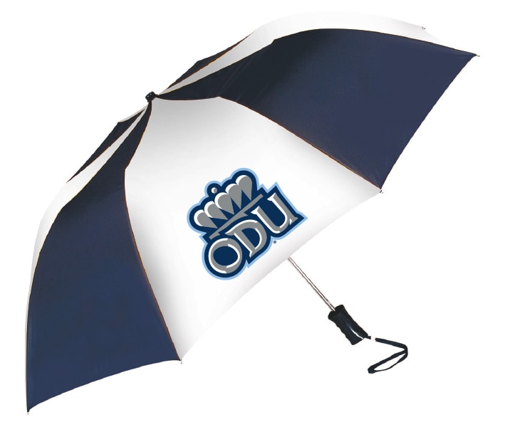 "The Sport" 2-Tone Emblematic Umbrella Automatic Folding 48" Coverage