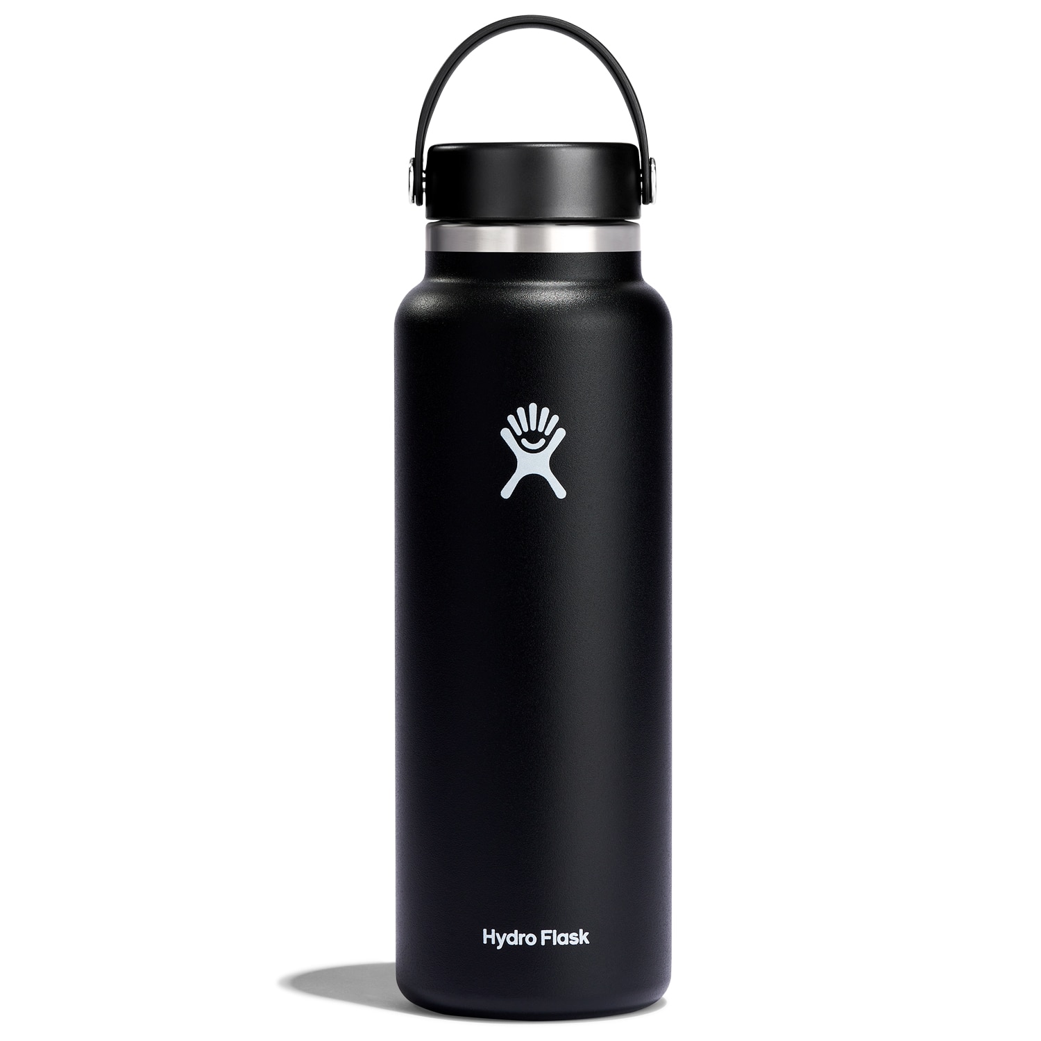 Hydro Flask 40 oz. Wide Mouth With Flex Cap Black 2.0