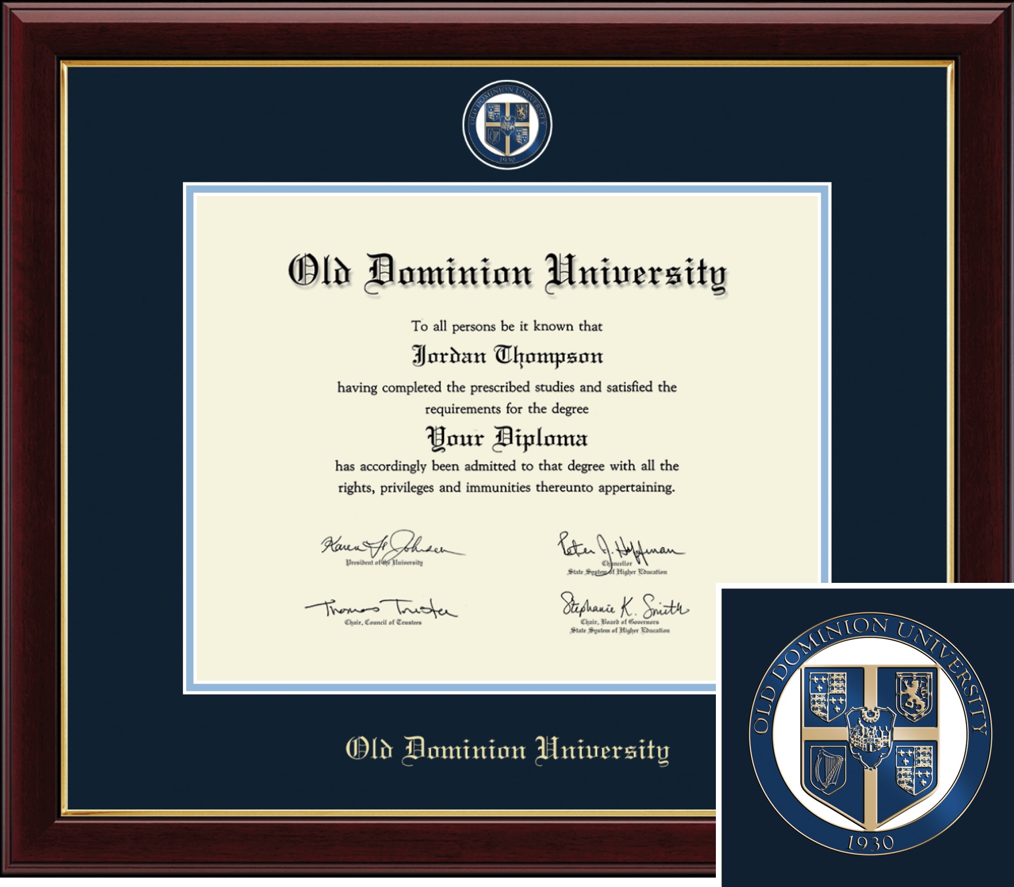 Church Hill Classics Masterpiece 11x14 Cherry Diploma Frame