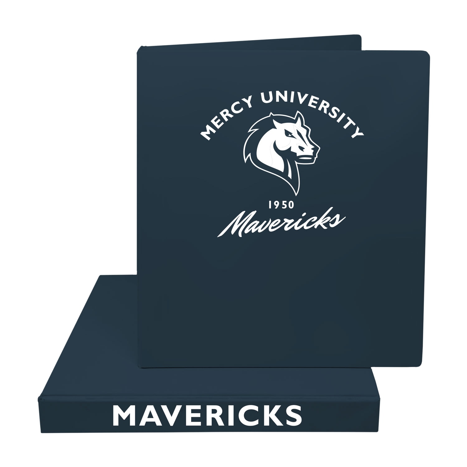 1" Imprinted Binder Mascot