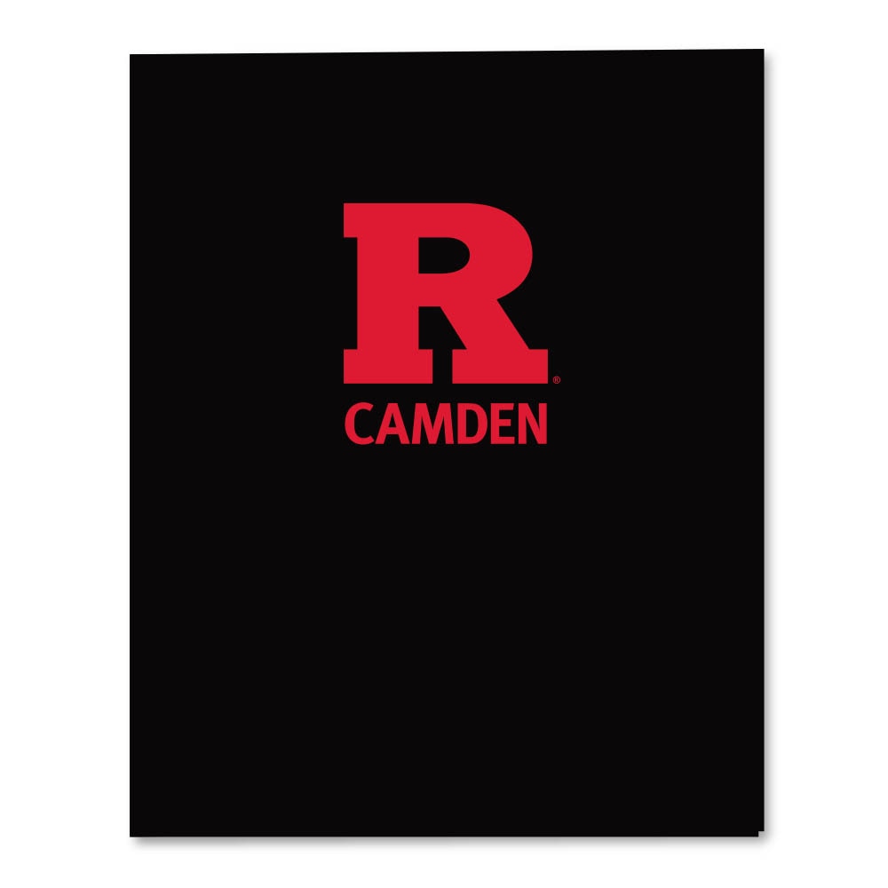 Roaring Twin Pocket Laminated Foil Portfolio 11 x 8.53