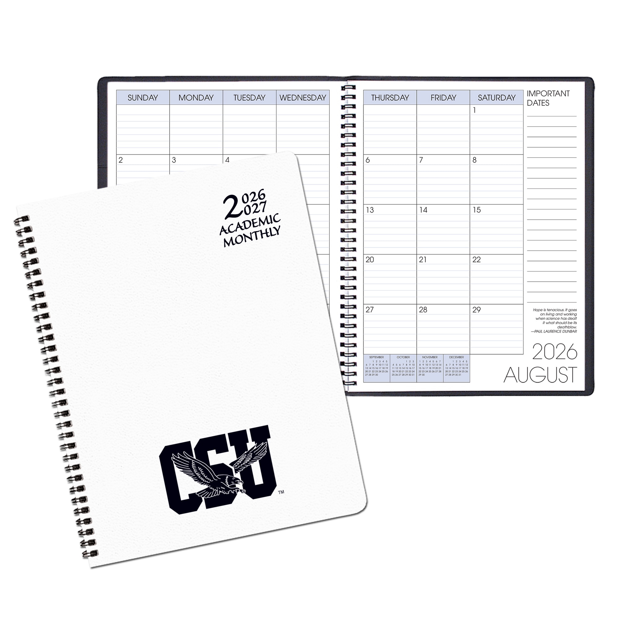 Payne '26-'27 Imprinted Academic Monthly Planner