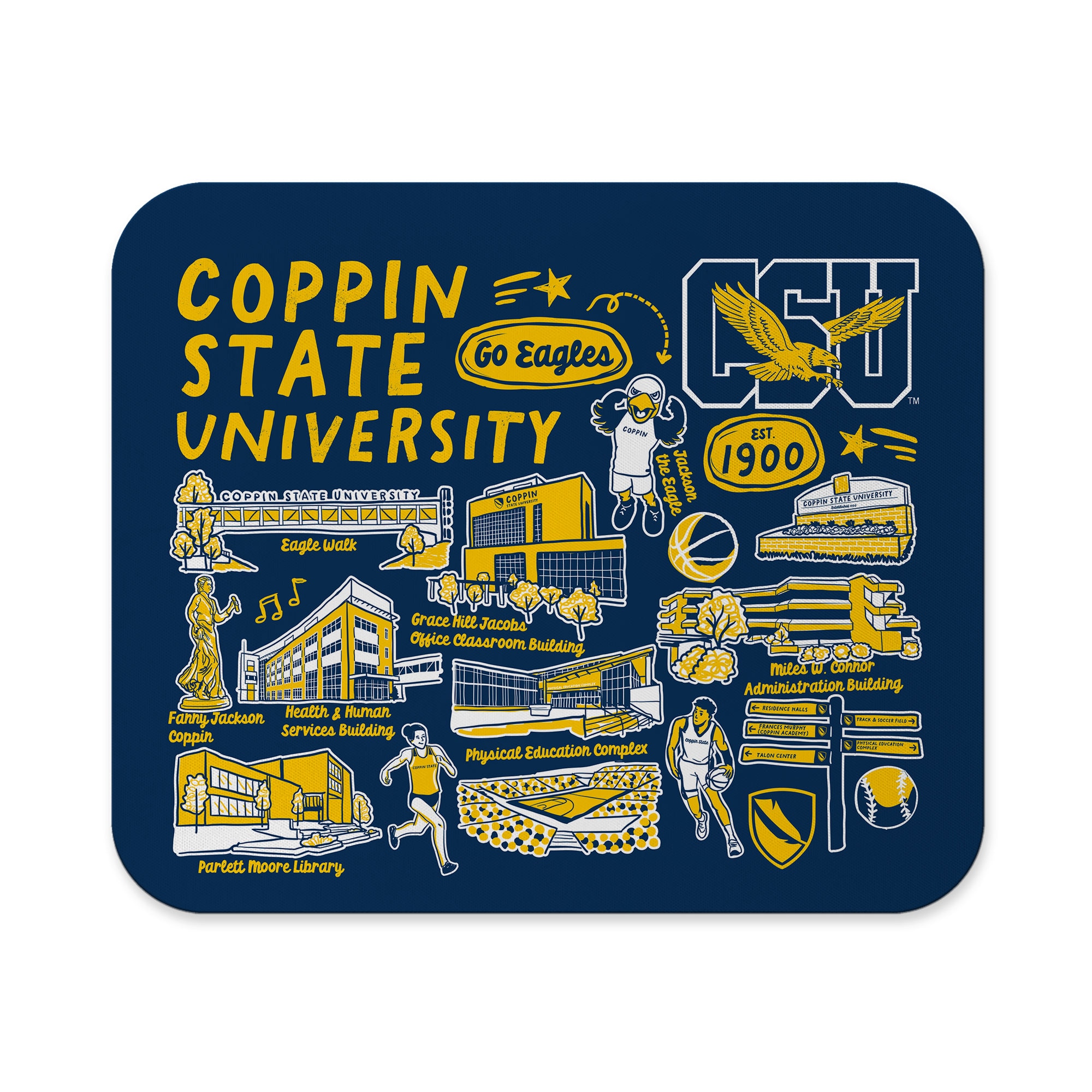 Jardine Impressions 1/8" Mousepad