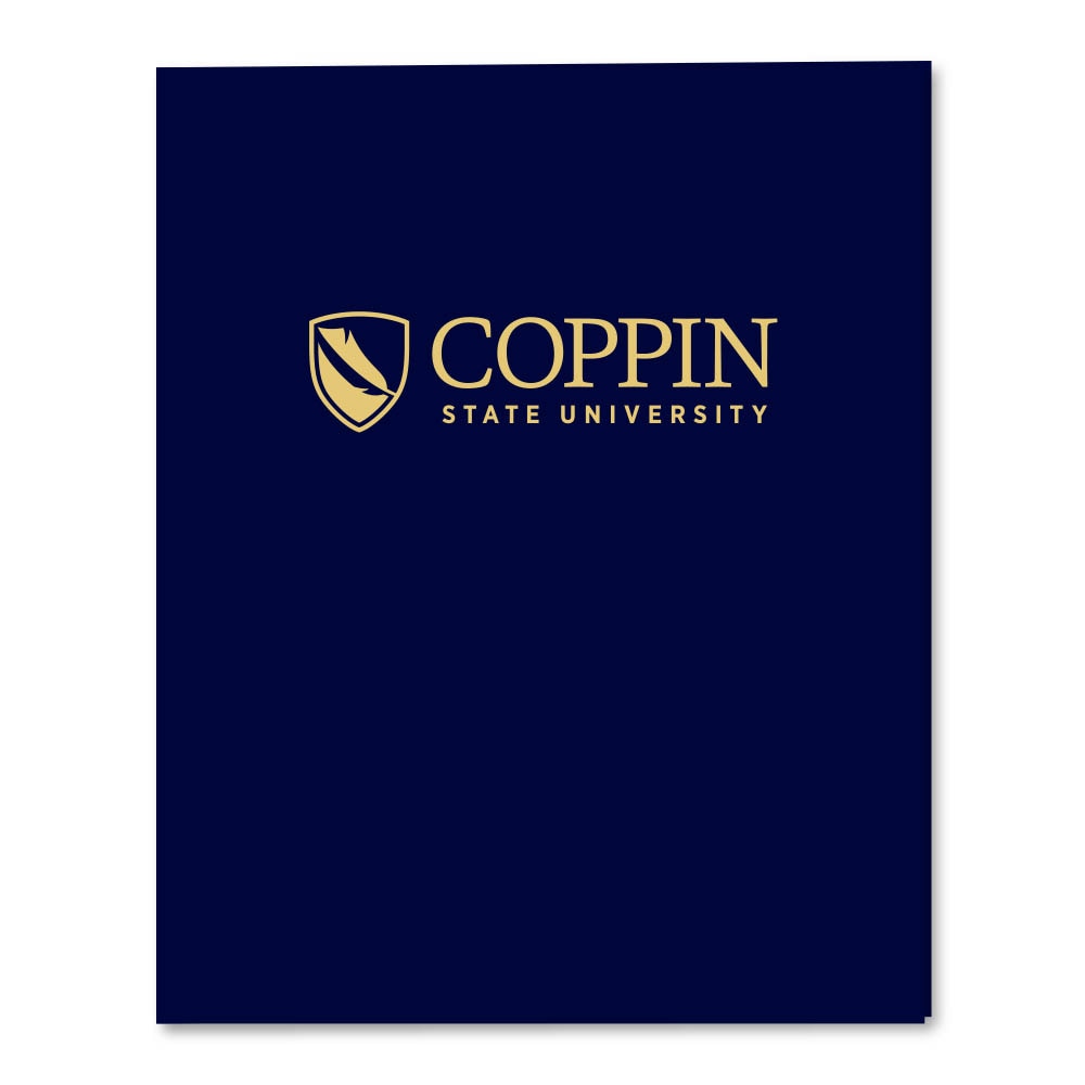 Roaring Twin Pocket Laminated Foil Portfolio 11 x 8.36