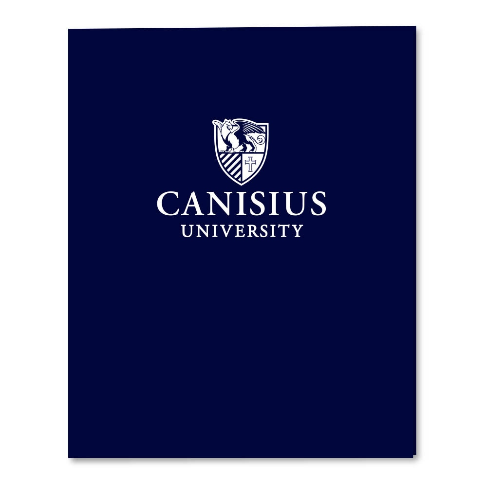 Roaring Spring Twin Pocket Laminated Foil Portfolio 11 x 8.25