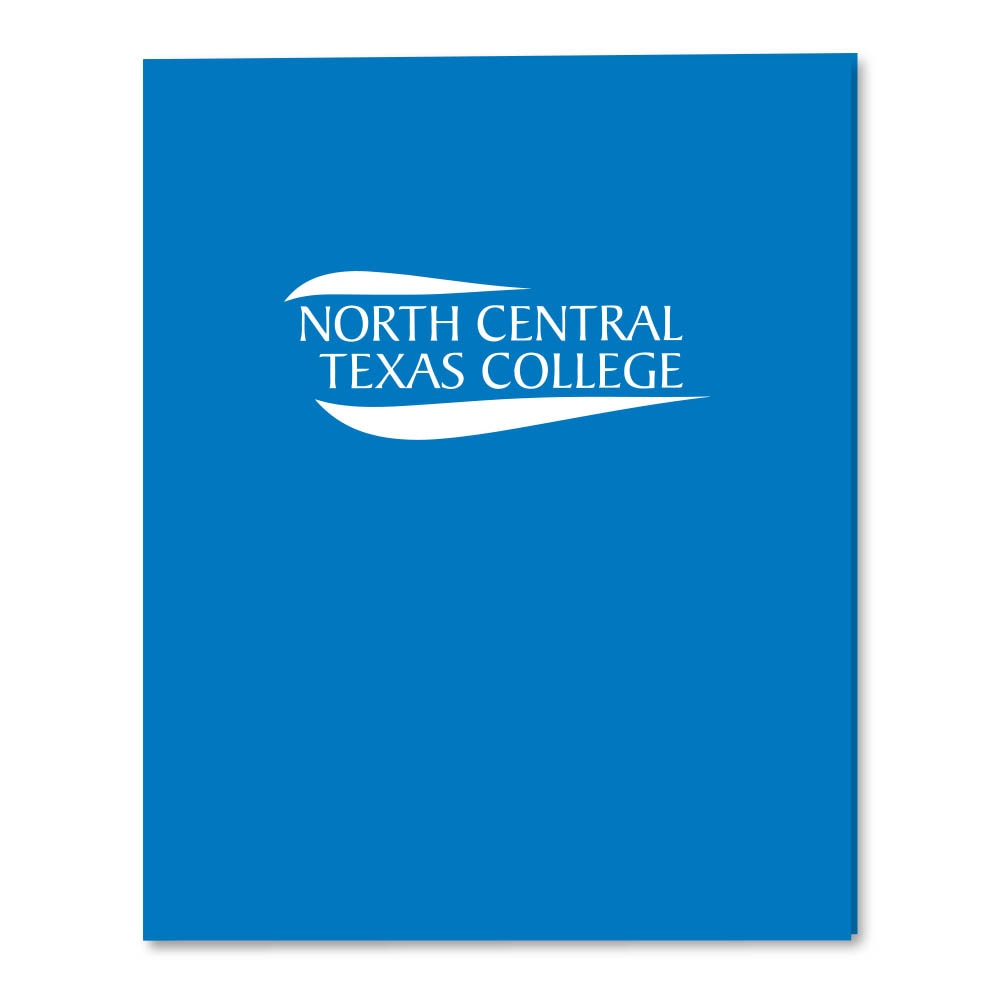 Roaring Twin Pocket Laminated Foil Portfolio 11 x 8.56