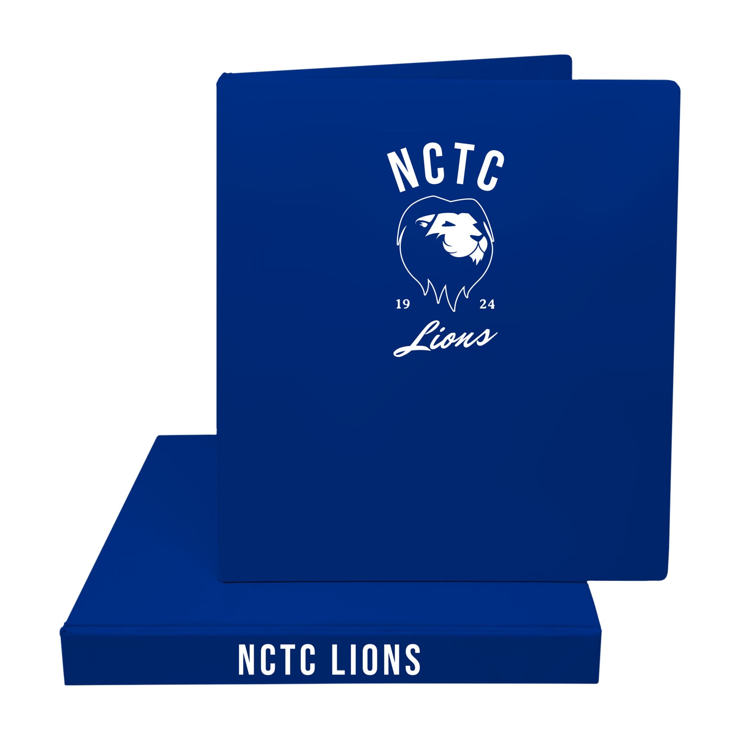 1" Imprinted Binder Mascot