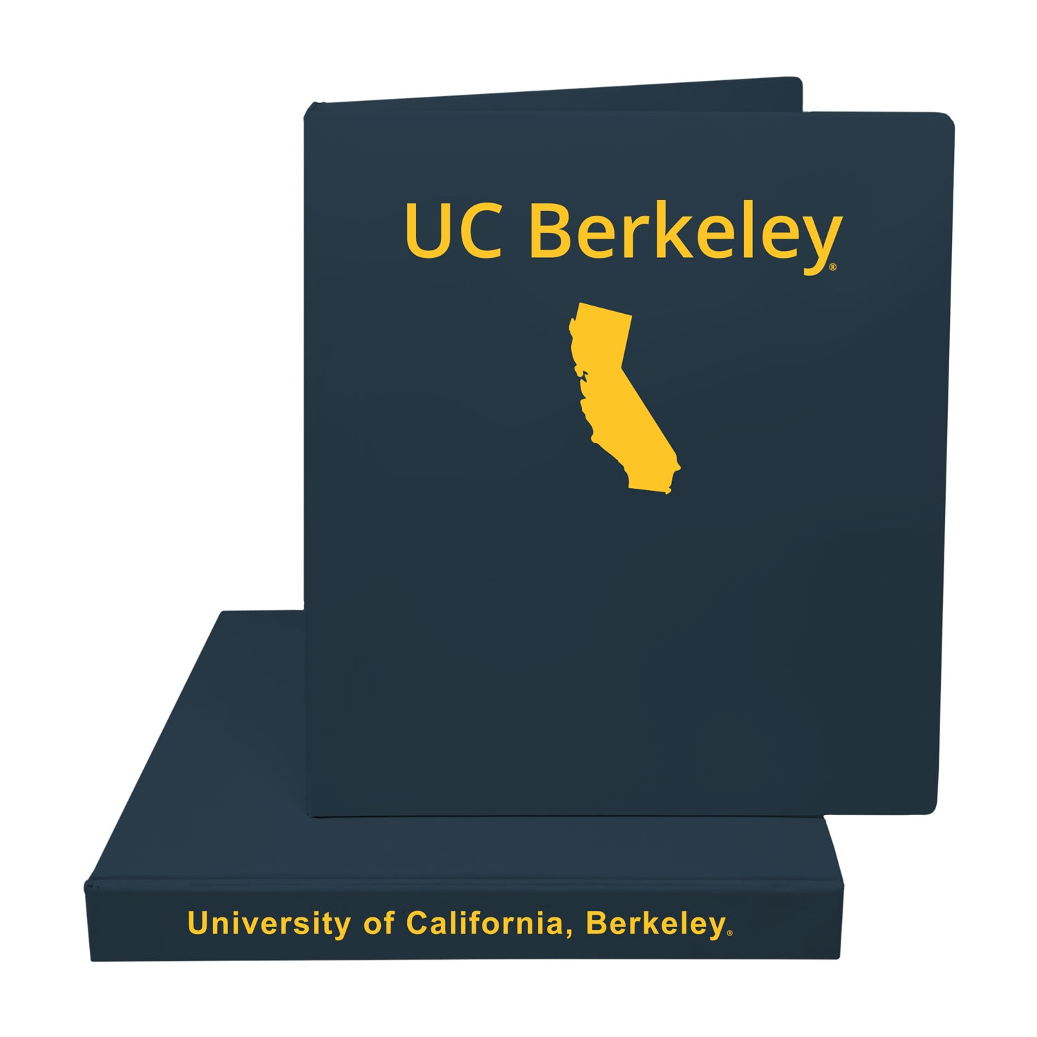 1" Imprinted Binder Mascot