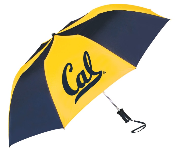 "The Sport" 2-Tone Emblematic Umbrella Automatic Folding 48" Coverage