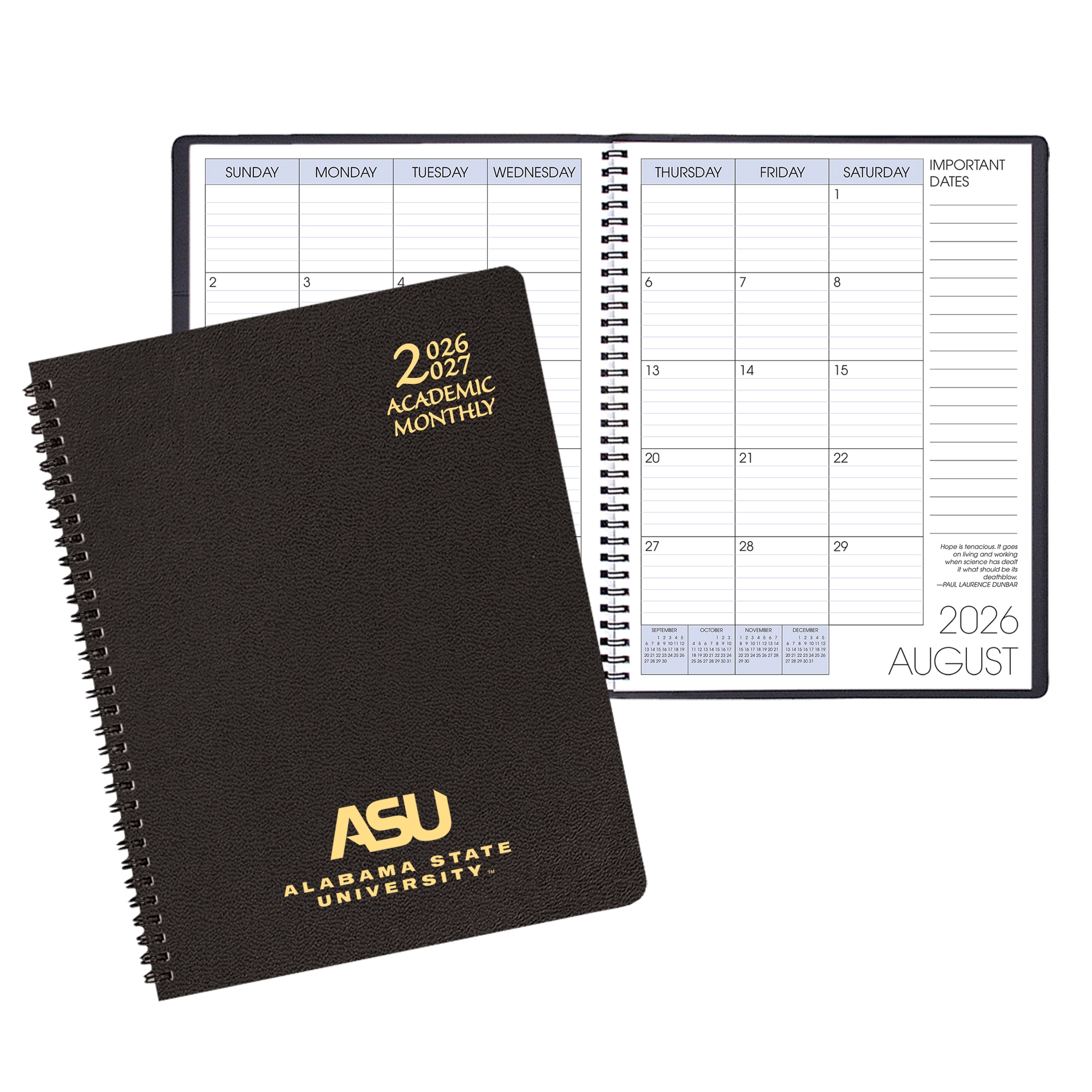 Payne '26-'27 Imprinted Academic Monthly Planner