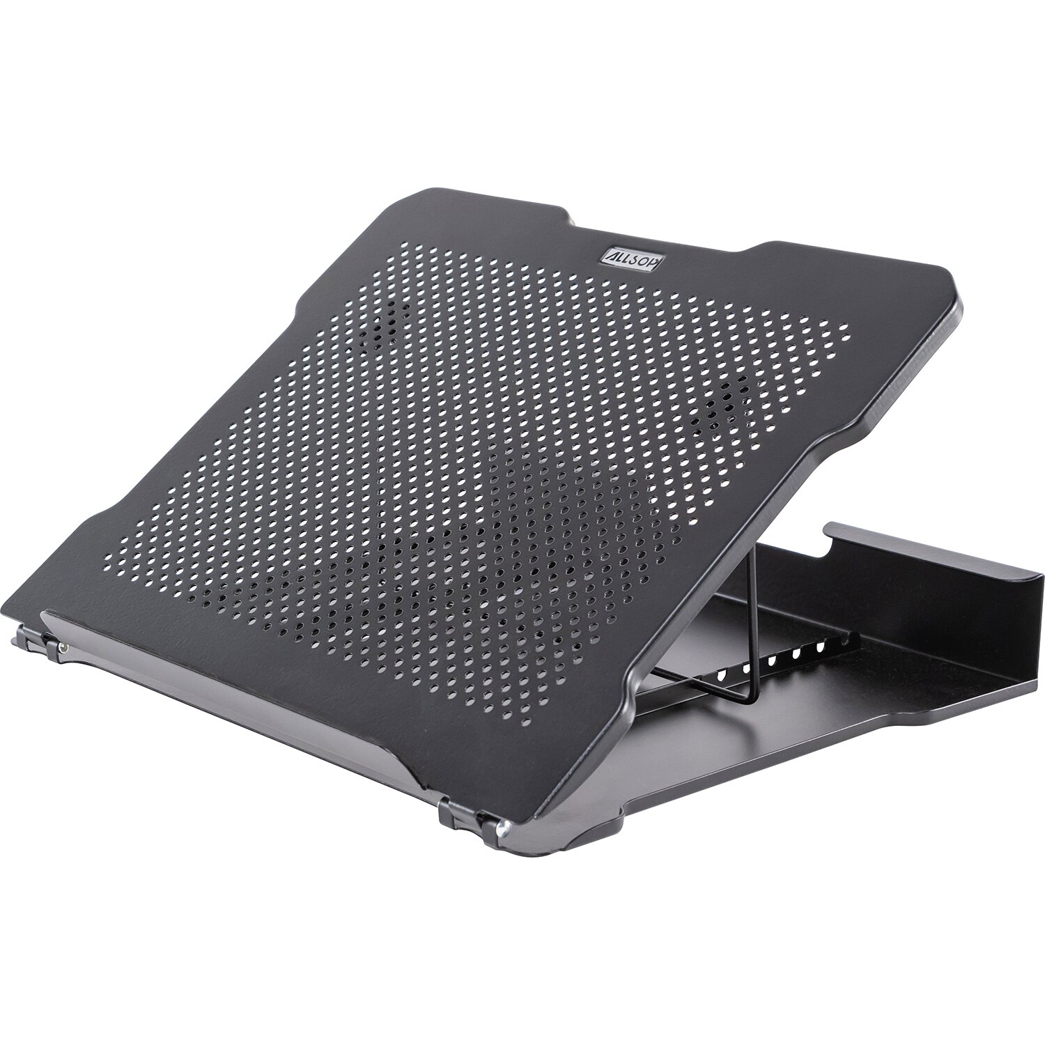 Allsop Metal Art Adjustable Laptop Stand 13x11in Box Black