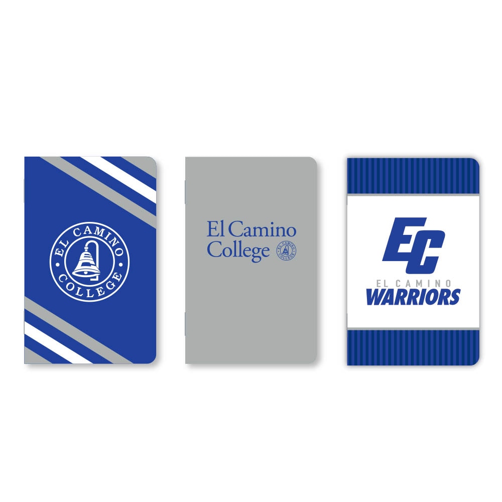 Set of 3 School Spirit Pocket Sized Mini Notebooks