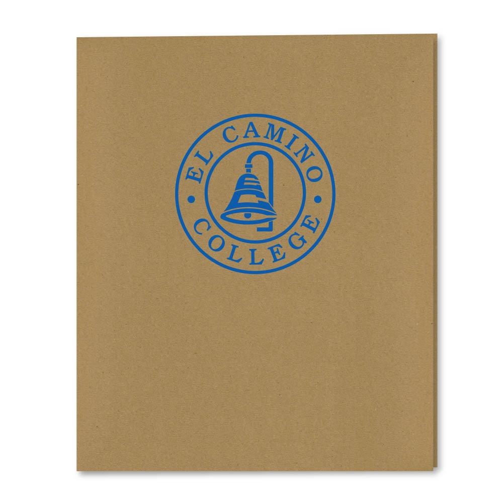 Recycled Emblematic Kraft 2 Pocket Folder
