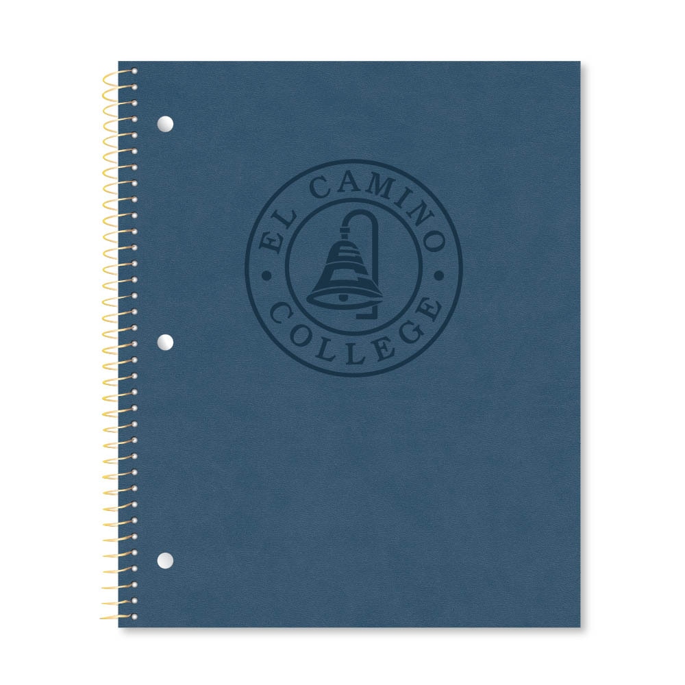 Roaring Premium 1 Subject Notebook 8.5x11 College Ruled 20lb Paper Impressions Leatherette Burnish Cover