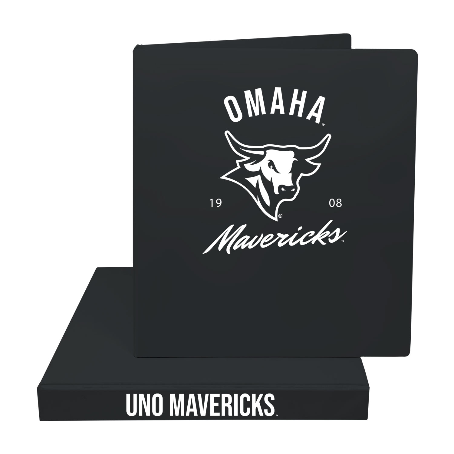1" Imprinted Binder Mascot