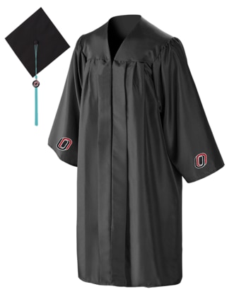 8608 GOWN: REV ELEMENTS.CUSTOM.GRADUATE.W/ HOOD BUTTON.1 POCKET ACCESS