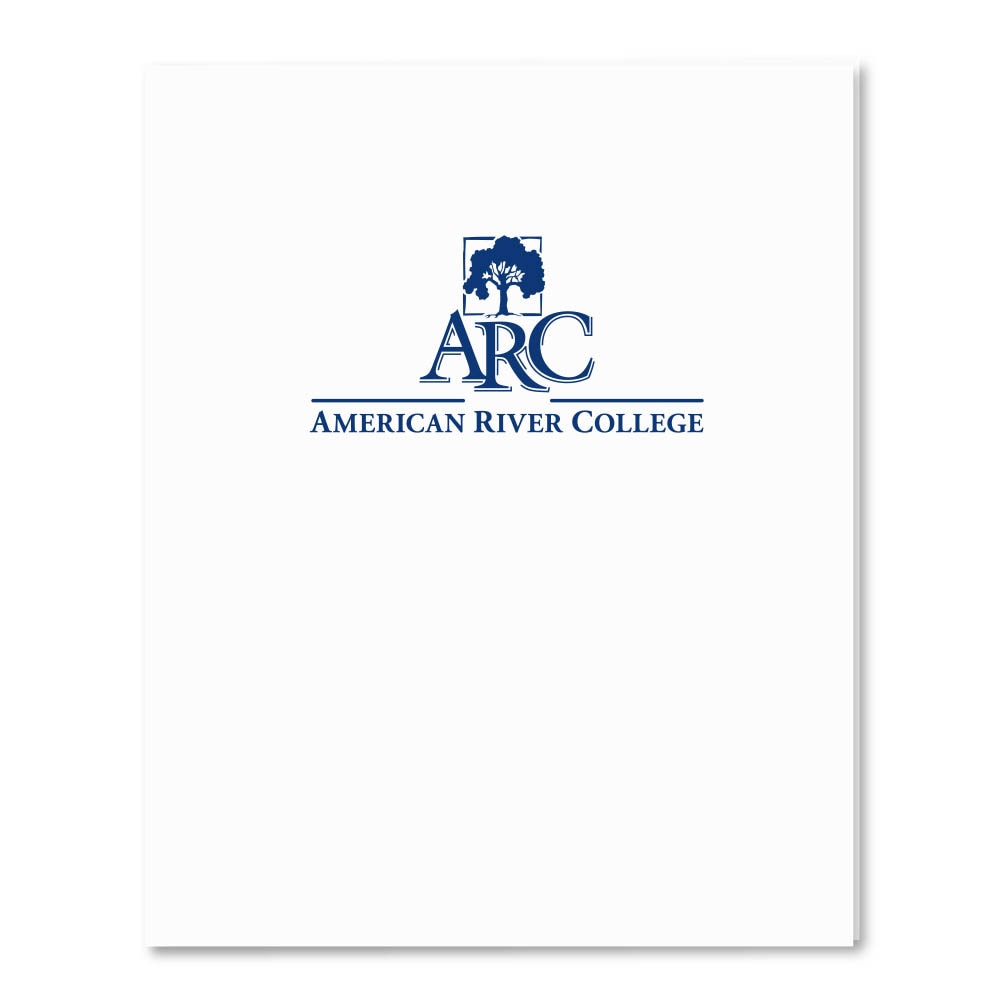 Roaring Twin Pocket Laminated Foil Portfolio 11 x 8.55