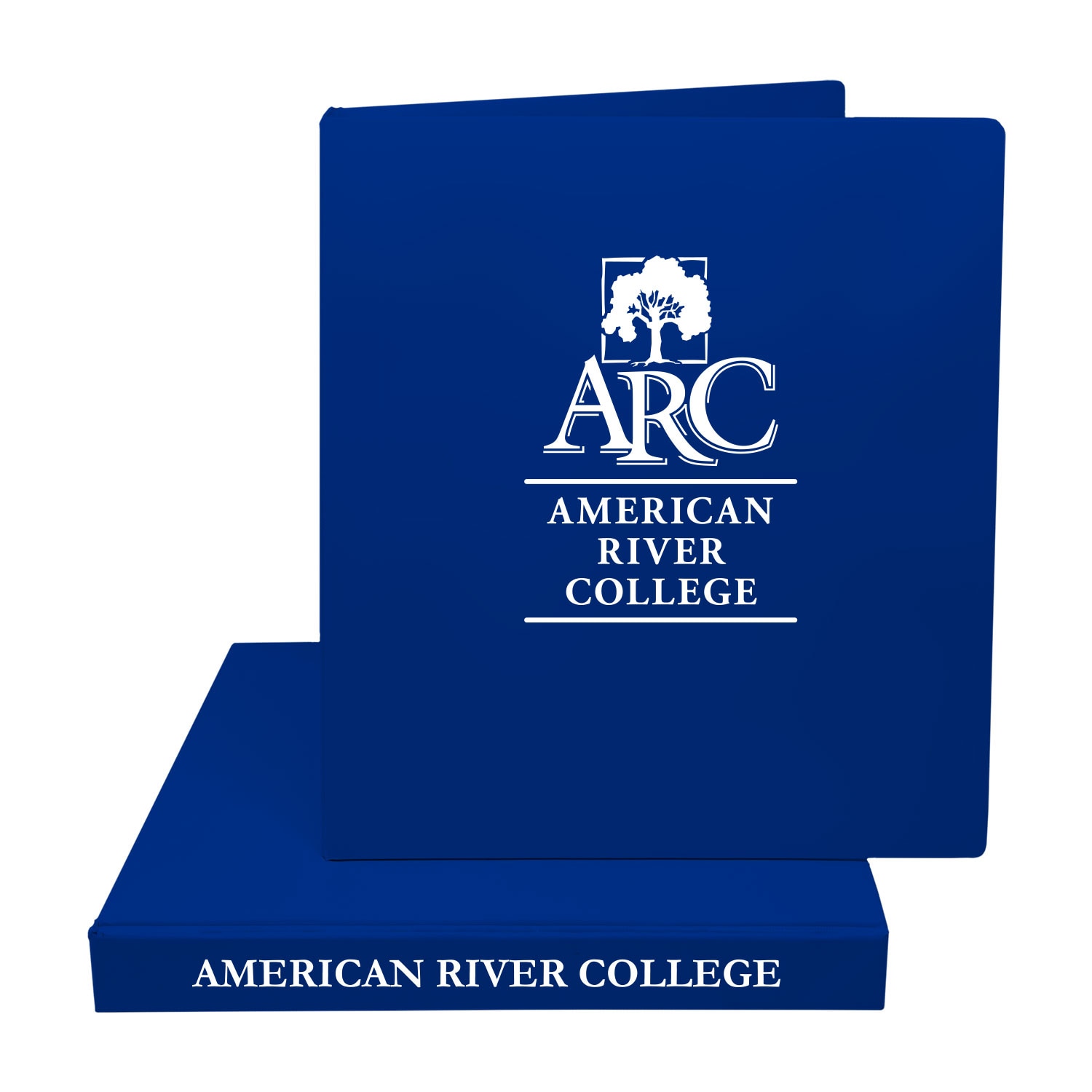 1" Imprinted Binder Mascot