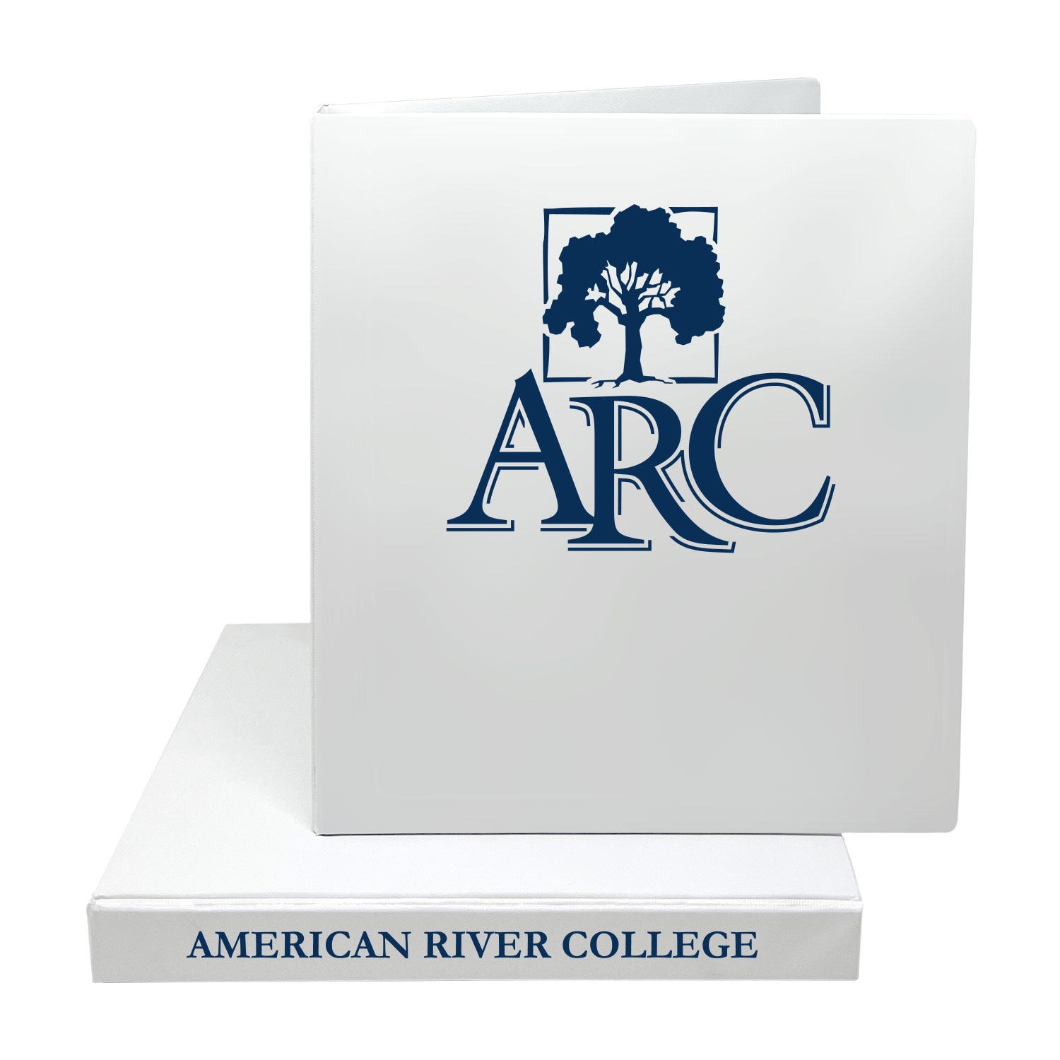 1" Imprinted Binder Short School Name