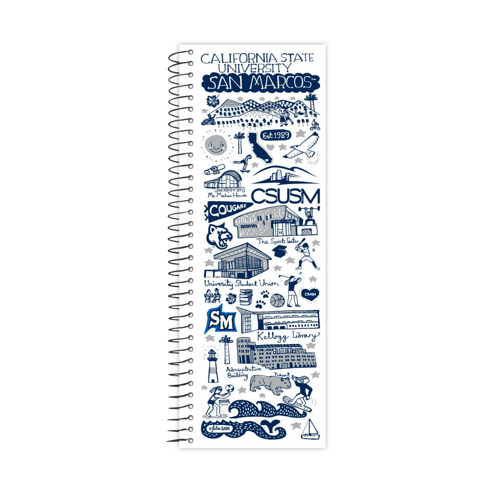 Emblematic Julia Gash Tall Tales College Ruled Notebook