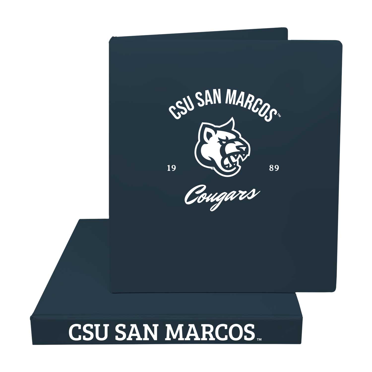 1" Imprinted Binder Mascot