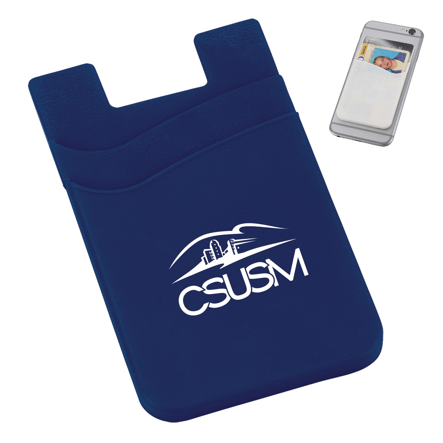 Cal State San Marcos Dual Pocket Phone Wallet