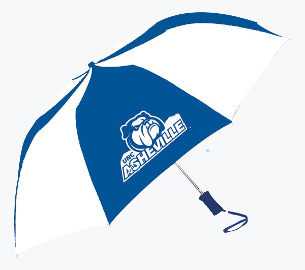 "The Sport" 2-Tone Emblematic Umbrella Automatic Folding 48" Coverage