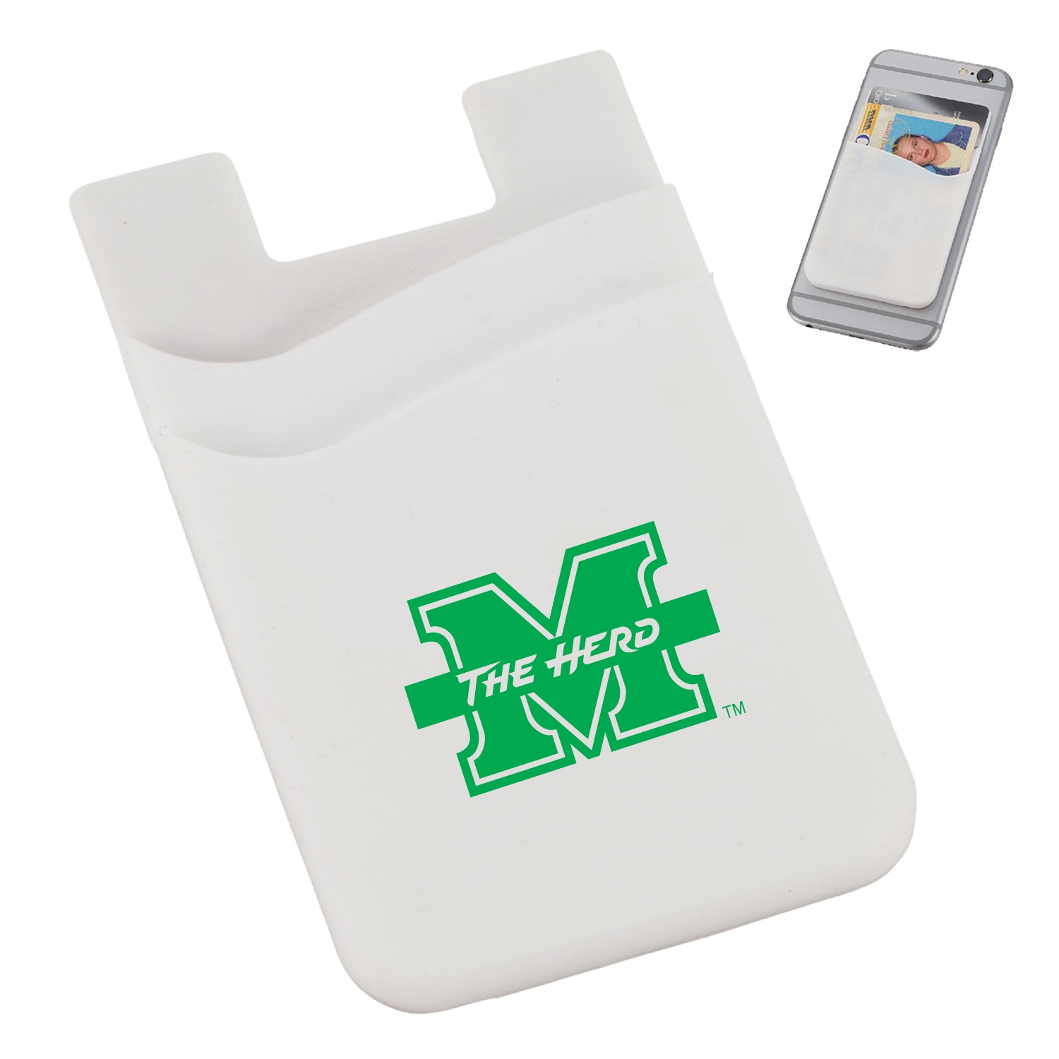 Marshall University Dual Pocket Phone Wallet