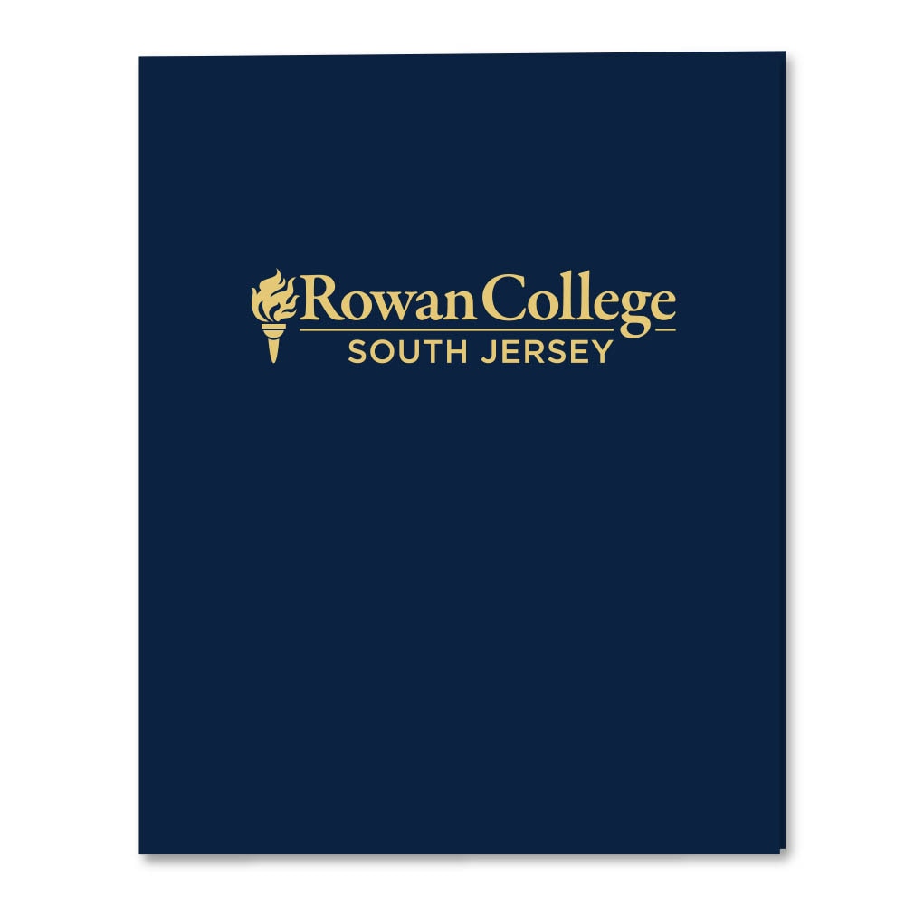 Roaring Twin Pocket Laminated Foil Portfolio 11 x 8.55