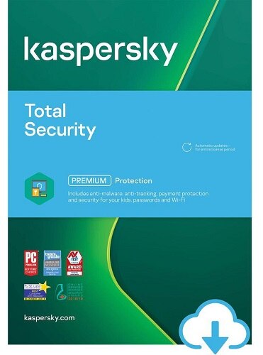 Kaspersky Anti-Virus 1-Year Subscription for Up to 3 Devices/Users