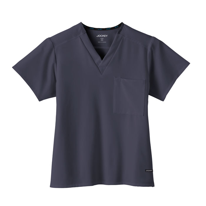 Unisex Scrub Top Charcoal