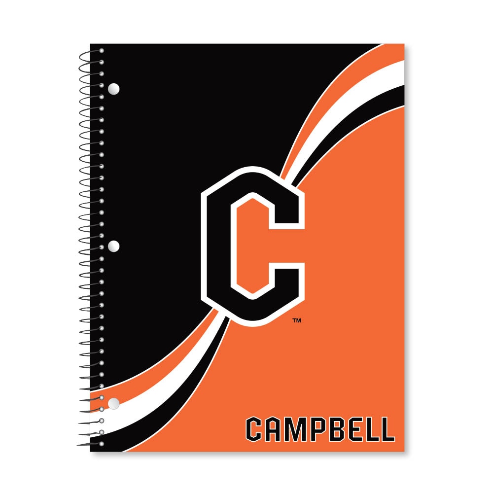 Digi Curve Divide 1 Subject 11"x8.5" 70 Count College Ruled Spiral Notebook