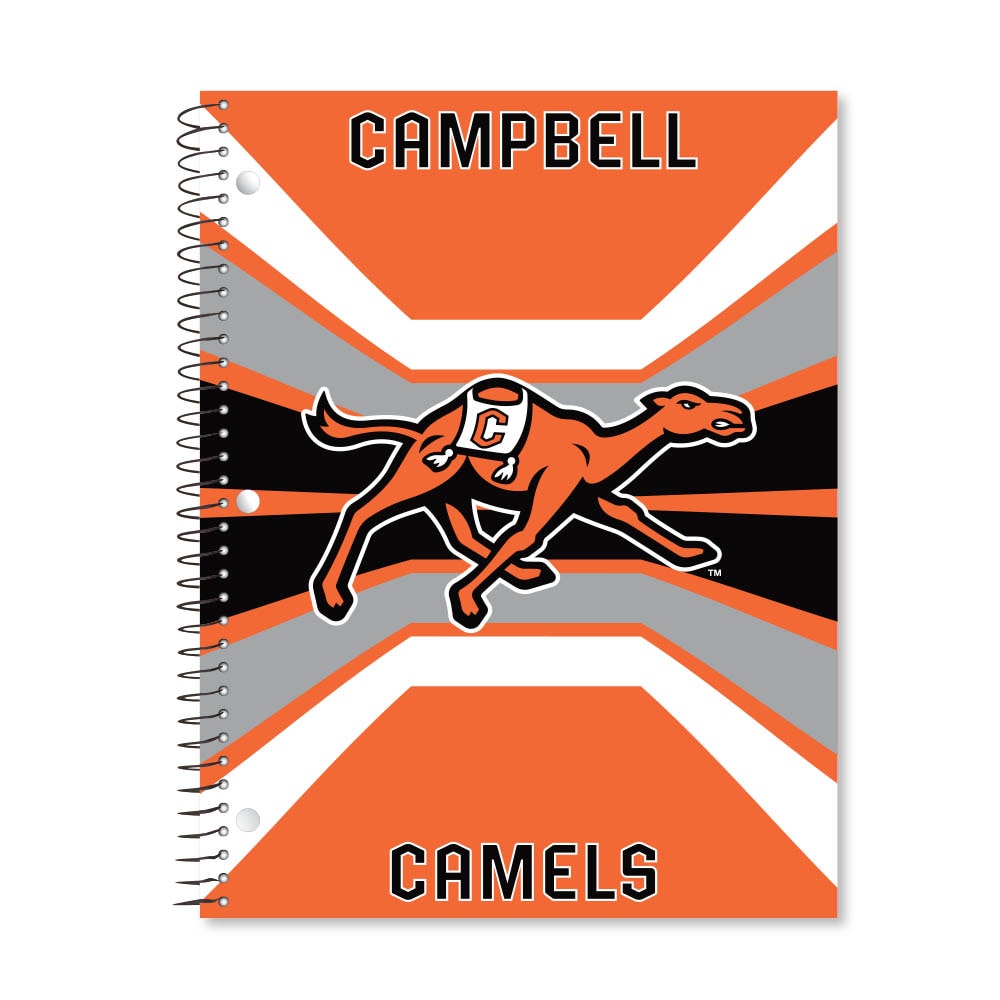 Digi Color Warp 1 Subject 11"x8.5" 70 Count College Ruled Spiral Notebook